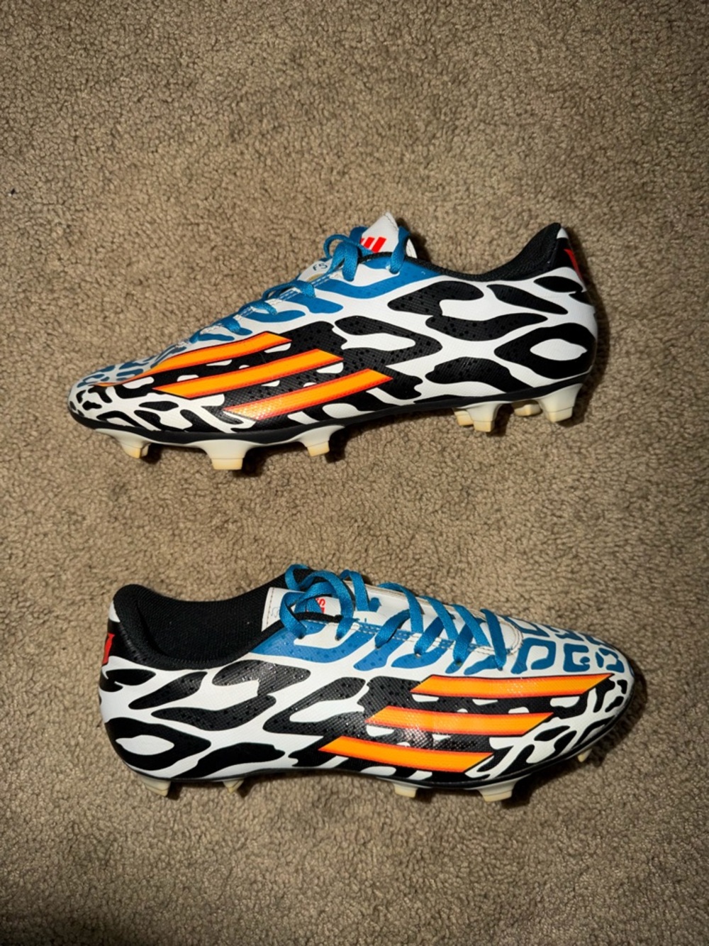 Adidas 2014 World Cup Pack F5 TRX Soccer Cleats Size 8.5 US